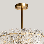 Люстра многоярусная с объемными прозрачными цветами Hanging Flowers варинант исполнения - 10 | Loft Concept в Казани