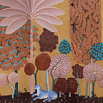 Мебельная ткань Oasis Terracotta Велюр  варинант исполнения - 1 | Loft Concept в Казани