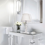 Настольная лампа с хрустальным основанием Fondue варинант исполнения - 2 | Loft Concept в Казани