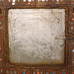 Декоративная винтажная печка из глины с инкрустацией Rarity варинант исполнения - 2 | Loft Concept в Казани