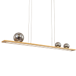 Светодиодная линейная люстра IONA Сhandelier gold 103 варинант исполнения - 1 | Loft Concept в Казани