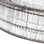 Подвесная люстра в форме круга Light Source Antique Nickel варинант исполнения - 2 | Loft Concept в Казани