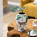 Ваза из фарфора с ручной росписью Leopard Collection  варинант исполнения - 7 | Loft Concept в Казани