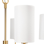 Люстра с белыми плафонами в форме цилиндра и металлическим основанием Nicoleta варинант исполнения - 2 | Loft Concept в Казани
