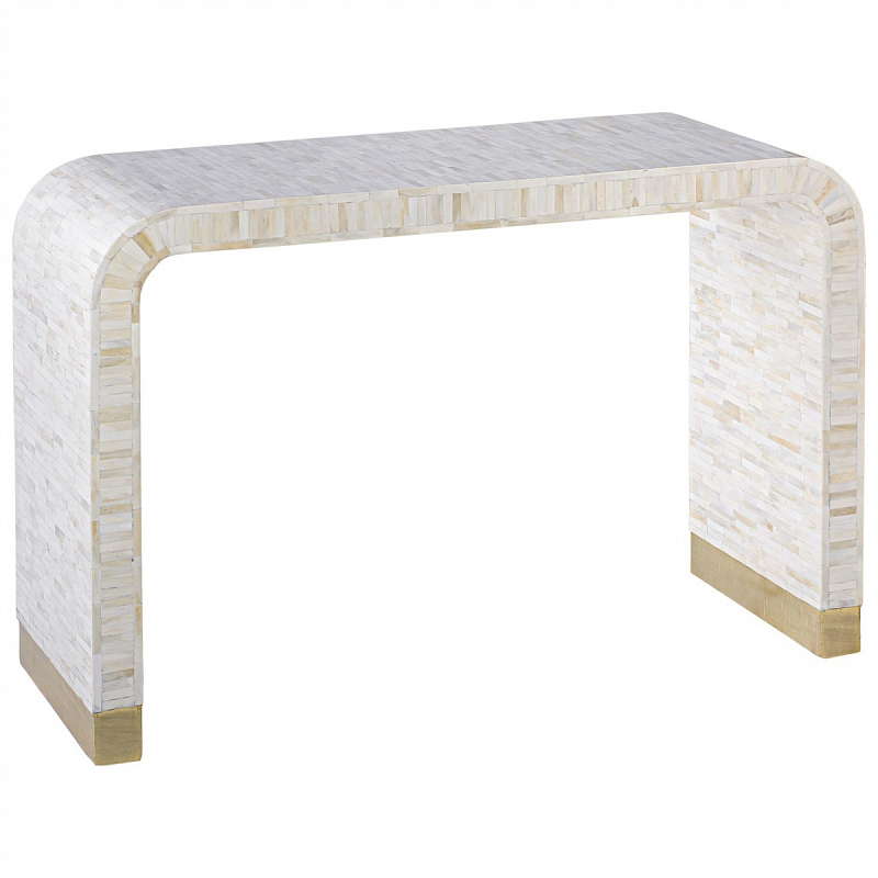 Beacon Console Table - Cream Кремовый в Казани | Loft Concept 