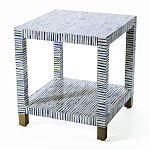 Тумба Прикроватная Snartoon Bone Inlay Bedside Cabinet варинант исполнения - 1 | Loft Concept в Казани