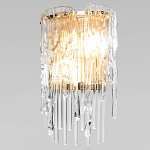 Бра с эффектом стекающего стекла и прозрачными трубками Textured Glass варинант исполнения - 4 | Loft Concept в Казани