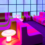 Дизайнерское кресло зеленое Poltronova Sofo Verosa Green Pink Armchair варинант исполнения - 14 | Loft Concept в Казани