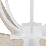 Подвесной светильник из дерева в форме сферы Eco Light варинант исполнения - 1 | Loft Concept в Казани