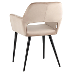 Стул с подлокотниками бежевый NEASAN STOOL варинант исполнения - 5 | Loft Concept в Казани