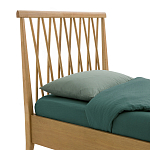 Кровать детская из массива гевеи Eliza варинант исполнения - 4 | Loft Concept в Казани