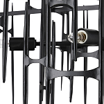 Люстра черная остроконечной формы Black Satin варинант исполнения - 2 | Loft Concept в Казани