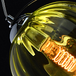 Подвесной светильник со стеклянном плафоном в форме бокала Kaleido варинант исполнения - 31 | Loft Concept в Казани