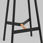Черный барный стул Knopper варинант исполнения - 6 | Loft Concept в Казани