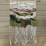  Гобелен Волшебный Лес в зеленых тонах Magic Forest I  варинант исполнения - 5 | Loft Concept в Казани