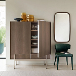 Шкаф из серого дуба Sawada Gray Oak Cabinet варинант исполнения - 9 | Loft Concept в Казани