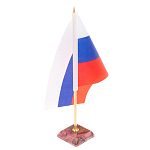 Флагшток на подставке из натурального камня Stone Flagpole варинант исполнения - 2 | Loft Concept в Казани