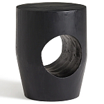 Приставной столик черного цвета AMORPHOUS варинант исполнения - 2 | Loft Concept в Казани