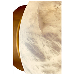 Бра в форме диска из натурального камня Cryptocrystalline Stone варинант исполнения - 3 | Loft Concept в Казани