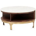 Круглый кофейный стол Sadie Round Coffee Table варинант исполнения - 1 | Loft Concept в Казани