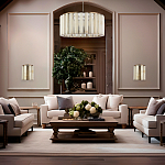 Люстра с абажуром из стекла и премиального алебастра Ravishment варинант исполнения - 7 | Loft Concept в Казани