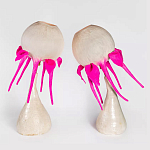 Торшер фуксия «Цветы из снов»  варинант исполнения - 1 | Loft Concept в Казани