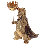 Подсвечник в виде дракона Dragon candlestick Green Gold Brown L or R варинант исполнения - 5 | Loft Concept в Казани