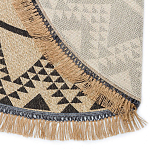 Ковер круглый из комбинированного состава Fantasy варинант исполнения - 4 | Loft Concept в Казани