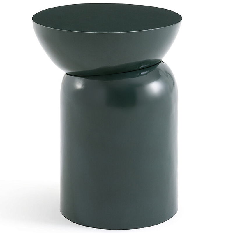 Приставной столик из сплава алюминия Tori Side Table Зеленый Серый Черный Приставной столик из сплава алюминия Tori Side Table Зеленый Серый Черный в Казани | Loft Concept
