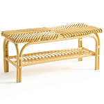Скамья из ротанга Saveria Rattan Bench варинант исполнения - 1 | Loft Concept в Казани