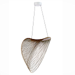 Подвесной светильник фигурный из деревянных прутьев Ecofriendly Light Source варинант исполнения - 3 | Loft Concept в Казани