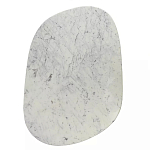 Журнальный столик овальный с мраморной столешницей Decor Showcase варинант исполнения - 2 | Loft Concept в Казани