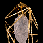 Подвесной светильник с плафоном в виде камня Embodiment варинант исполнения - 5 | Loft Concept в Казани