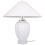 Настольная лампа керамическая с абажуром Valencia варинант исполнения - 2 | Loft Concept в Казани