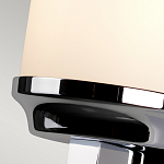 Бра для ванных комнат с белым цилиндрическим плафоном на прямоугольном основании цвета хром Feiss варинант исполнения - 6 | Loft Concept в Казани