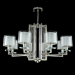 Люстра с 8-ю цилиндрическими плафонами из стекла Laurent варинант исполнения - 9 | Loft Concept в Казани