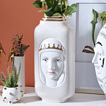 Ваза с золотисто-белыми фрагментами Faces of Imagination варинант исполнения - 4 | Loft Concept в Казани