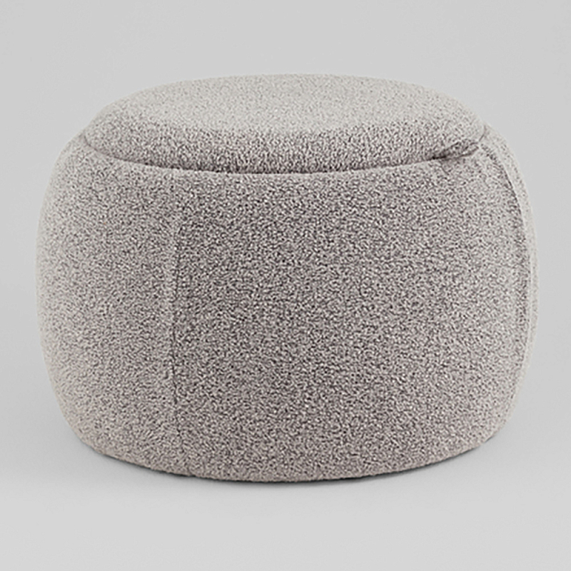 Пуф-трансформер Люкке с крышкой серый Древесина Серый в Казани | Loft Concept 