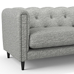 Мебельная ткань Шенилл серый цвет 138 см T4-34 варинант исполнения - 7 | Loft Concept в Казани