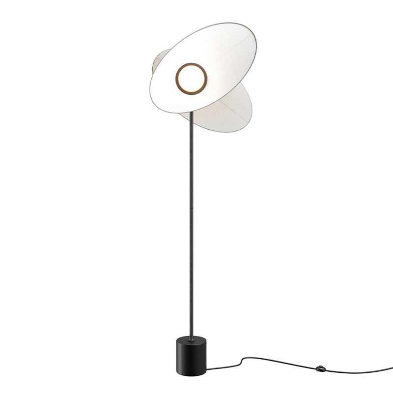 Напольный светильник Evolution 3000К 12Вт Черный Белый в Казани | Loft Concept 