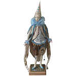 Авторская коллекционная интерьерная кукла Пьеро				 варинант исполнения - 1 | Loft Concept в Казани