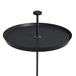 Pin журнальный столик чёрный из натурального дуба и бетона варинант исполнения - 1 | Loft Concept в Казани