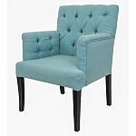 Кресло Addison Chic Armchair blue flax варинант исполнения - 3 | Loft Concept в Казани