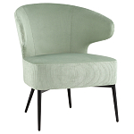 Современное мягкое кресло на металлических ножках Rakush Pistachio варинант исполнения - 1 | Loft Concept в Казани