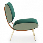 Дизайнерское кресло без подлокотников Gio Ponti ROUND D.154.5 Armchair варинант исполнения - 3 | Loft Concept в Казани