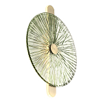 Бра с круглым стеклянным плафоном Gingham варинант исполнения - 5 | Loft Concept в Казани