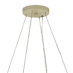 Люстра круглая из толстых деревянных реек Natural Style варинант исполнения - 3 | Loft Concept в Казани