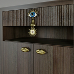 Комод Elsa Dreams Walnut Двухстворчатый  варинант исполнения - 6 | Loft Concept в Казани