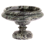 Фруктовница средняя из натурального камня Змеевик Шабровский Natural Stone Fruit Bowls варинант исполнения - 1 | Loft Concept в Казани