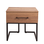 Тумба прикроватная с ящиком в стиле лофт Urban Style Space варинант исполнения - 3 | Loft Concept в Казани